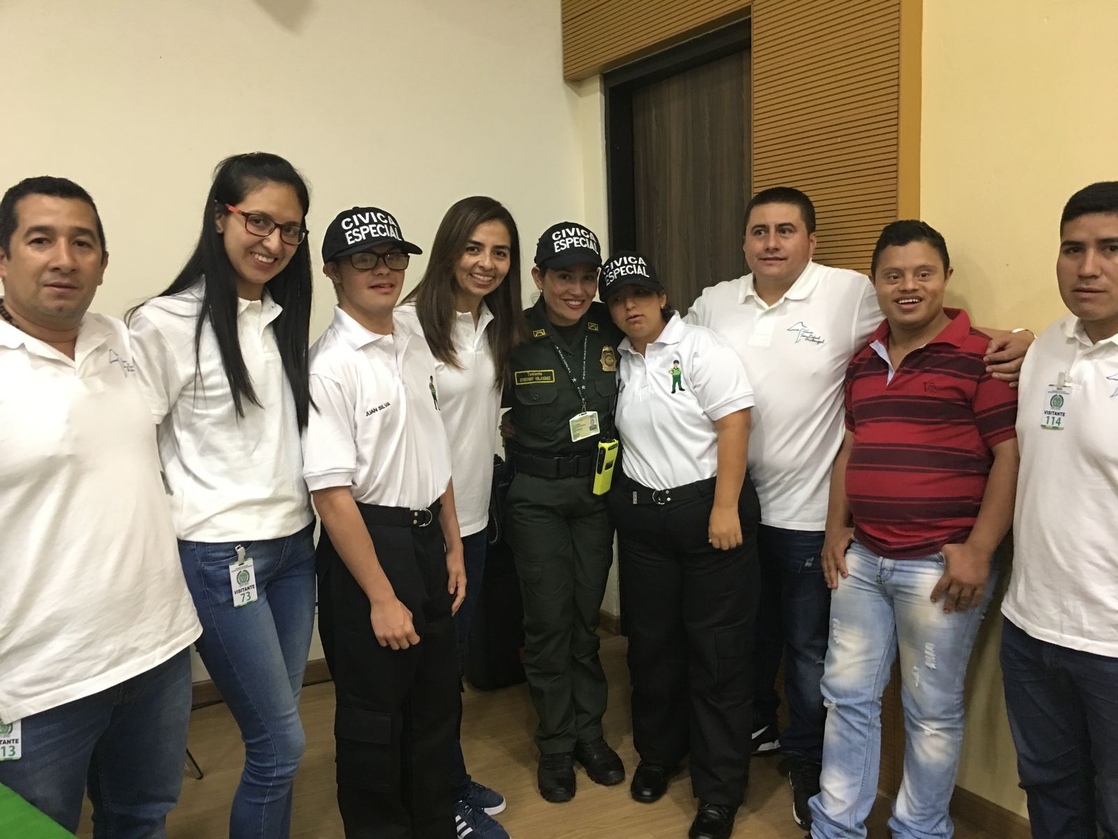 Fotografía de beneficiarios de responsabilidad social de la Fundación San Rafael Arcangel